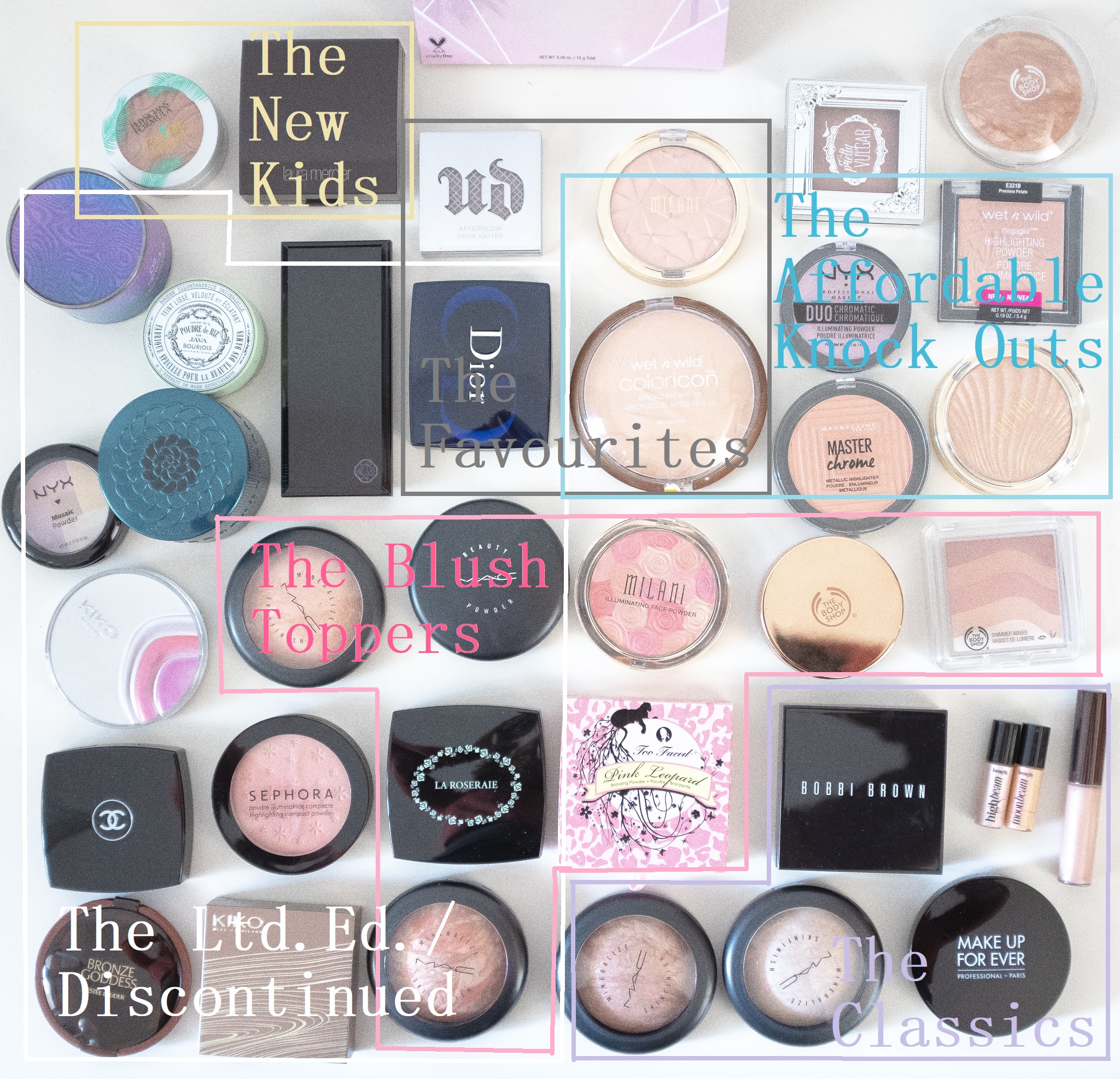highlighter collection