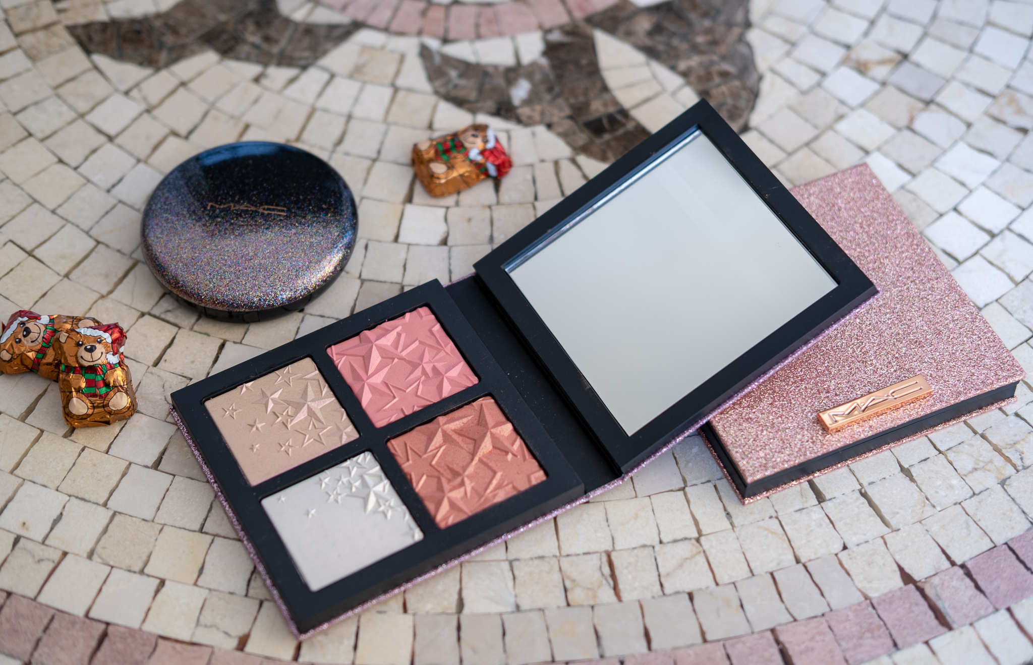 MAC's 2019 Holiday Collection Face Compacts and Opalescent Powder