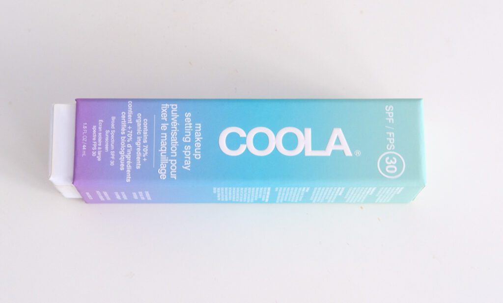 Coola SPF30 Makeup Setting Spray Review